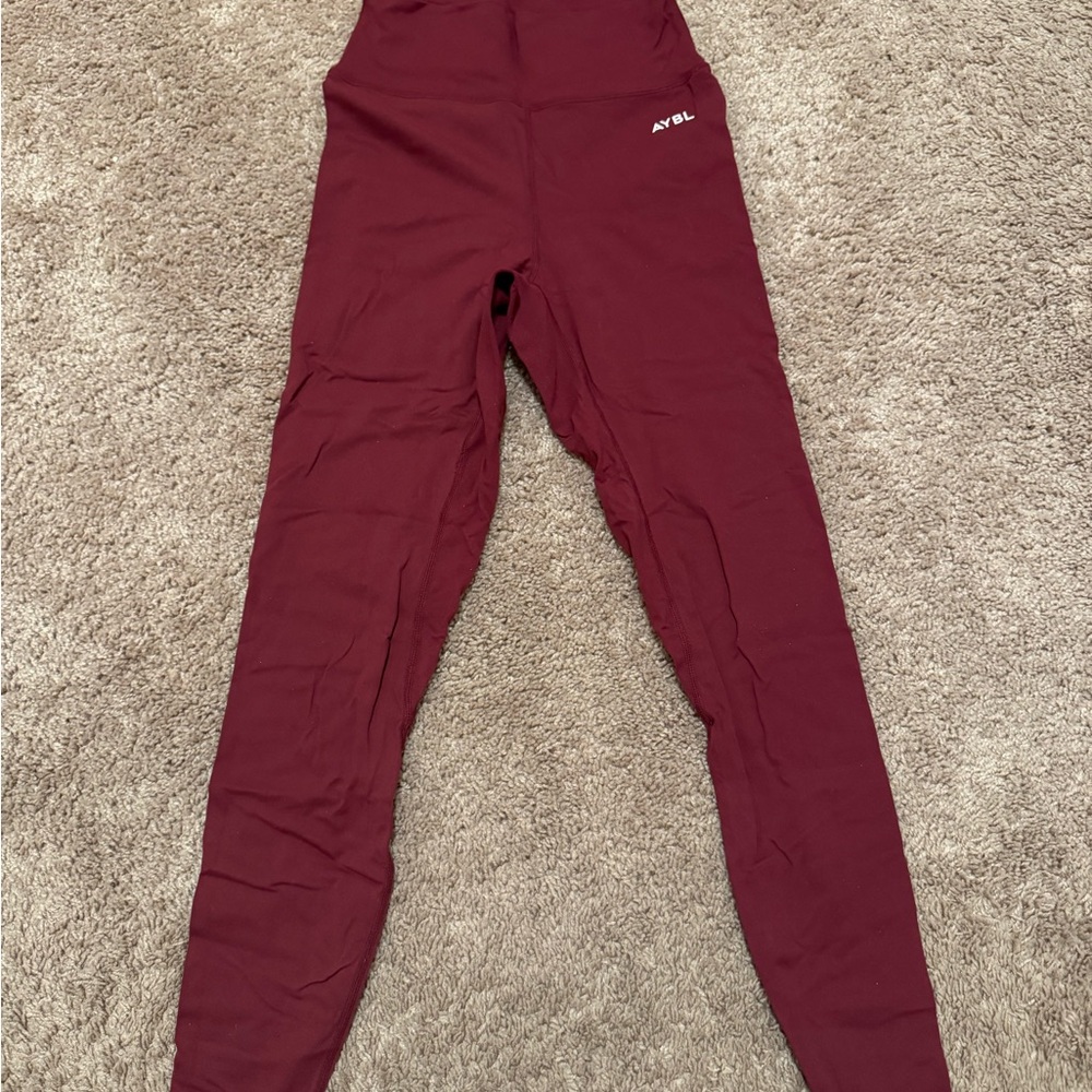 AYBL Burgundy Leggings